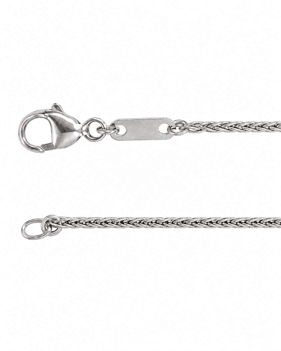 10k Solid Gold Wheat Chain 1.2mm