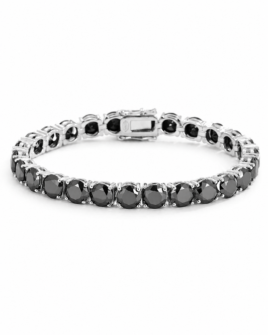 The Noir Tennis Bracelet