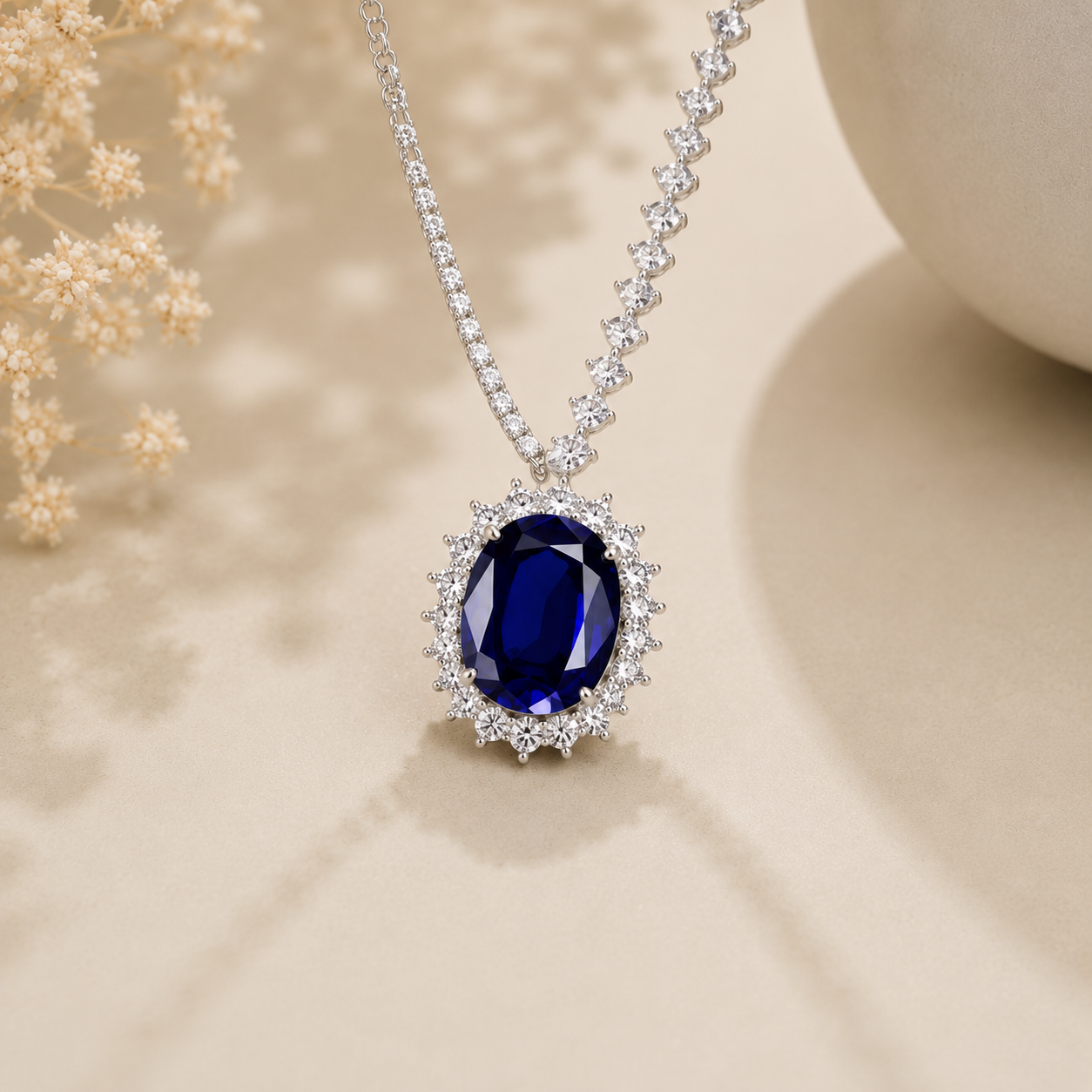 The Bleu Élan Pendant