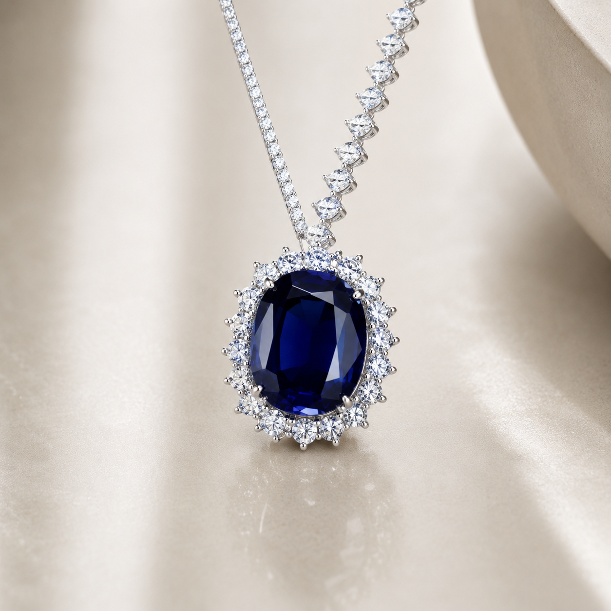The Bleu Élan Pendant
