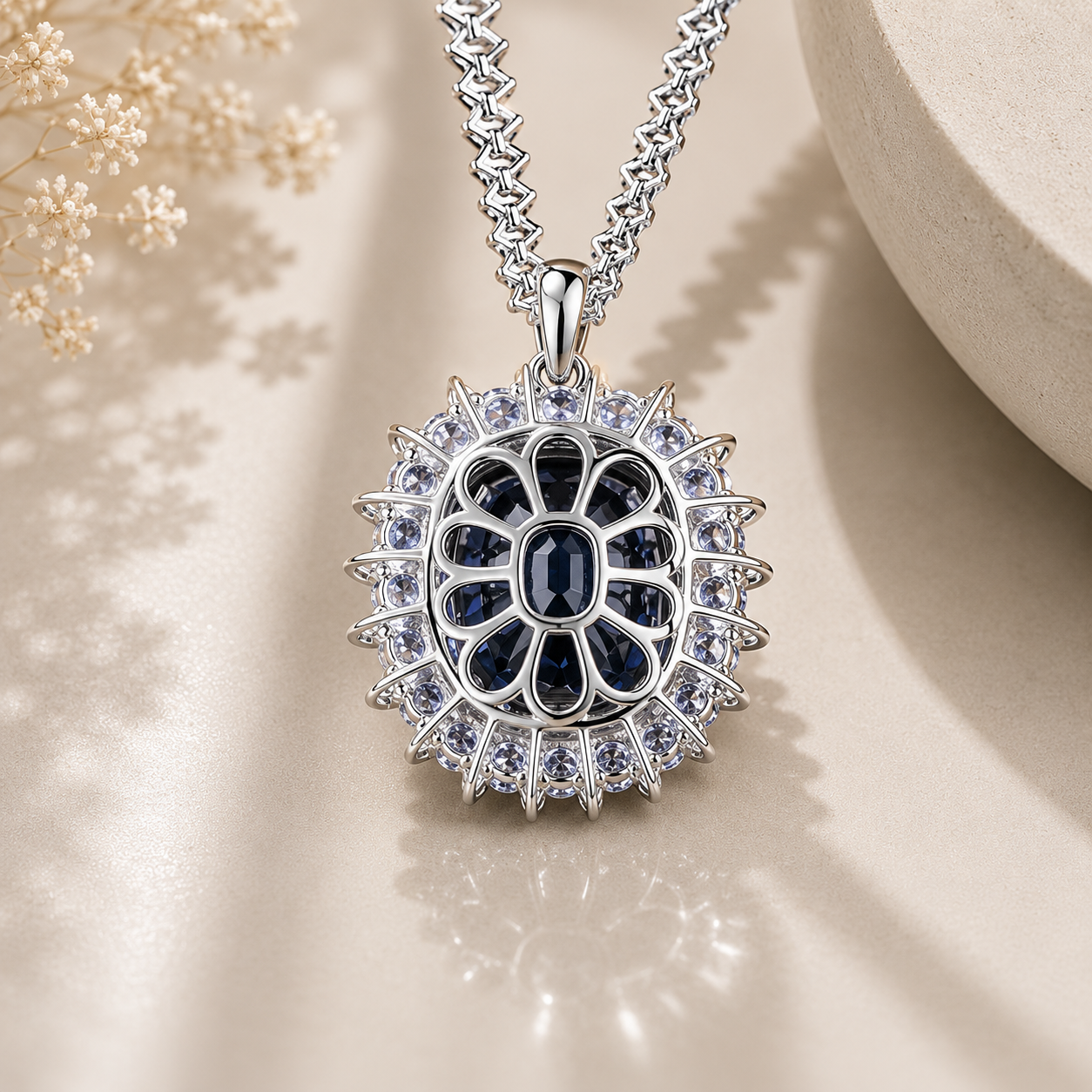 The Bleu Élan Pendant