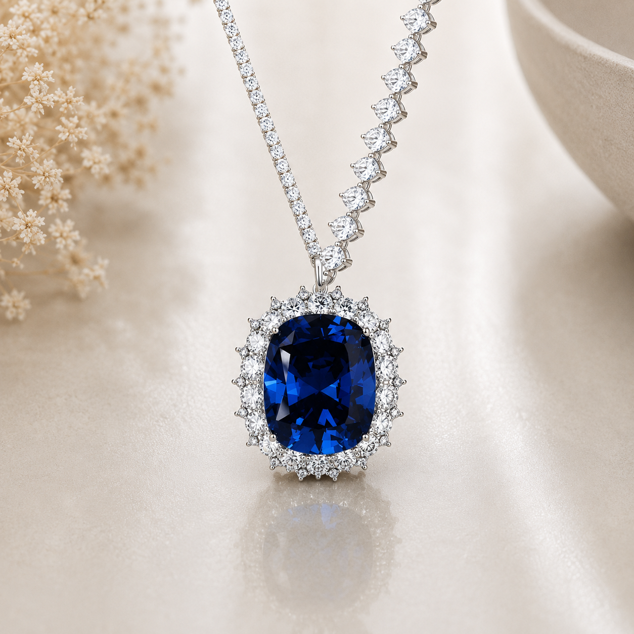 The Bleu Élan Pendant