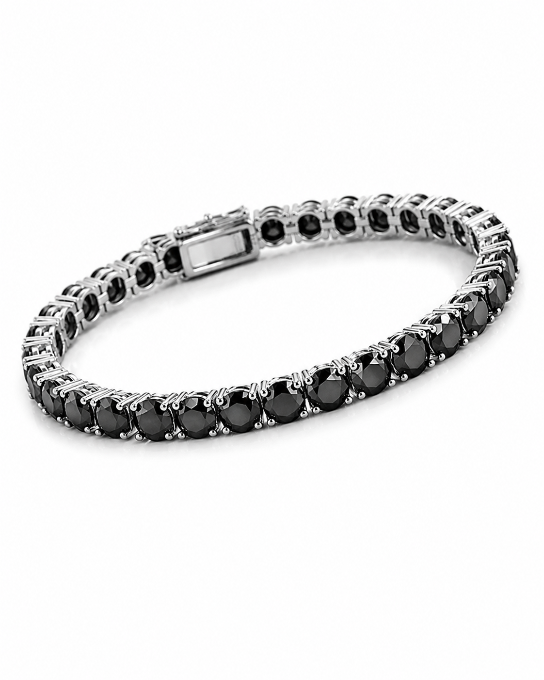 The Noir Tennis Bracelet