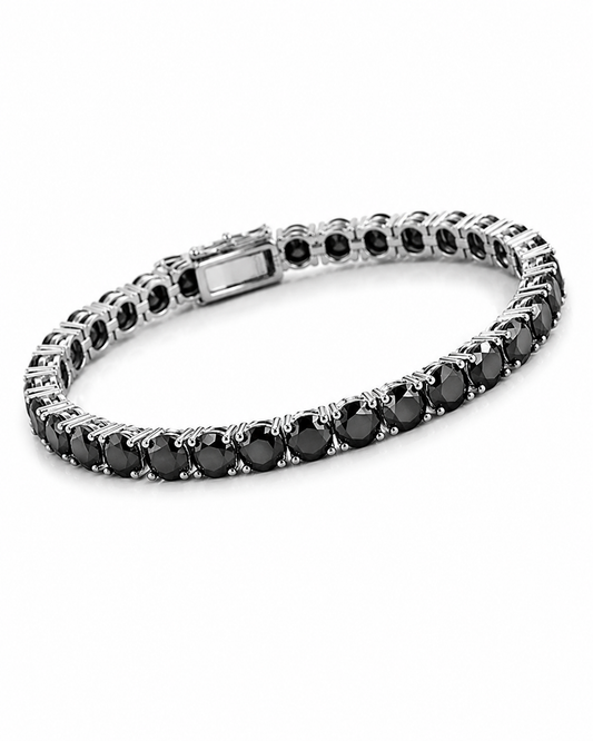 The Noir Tennis Bracelet