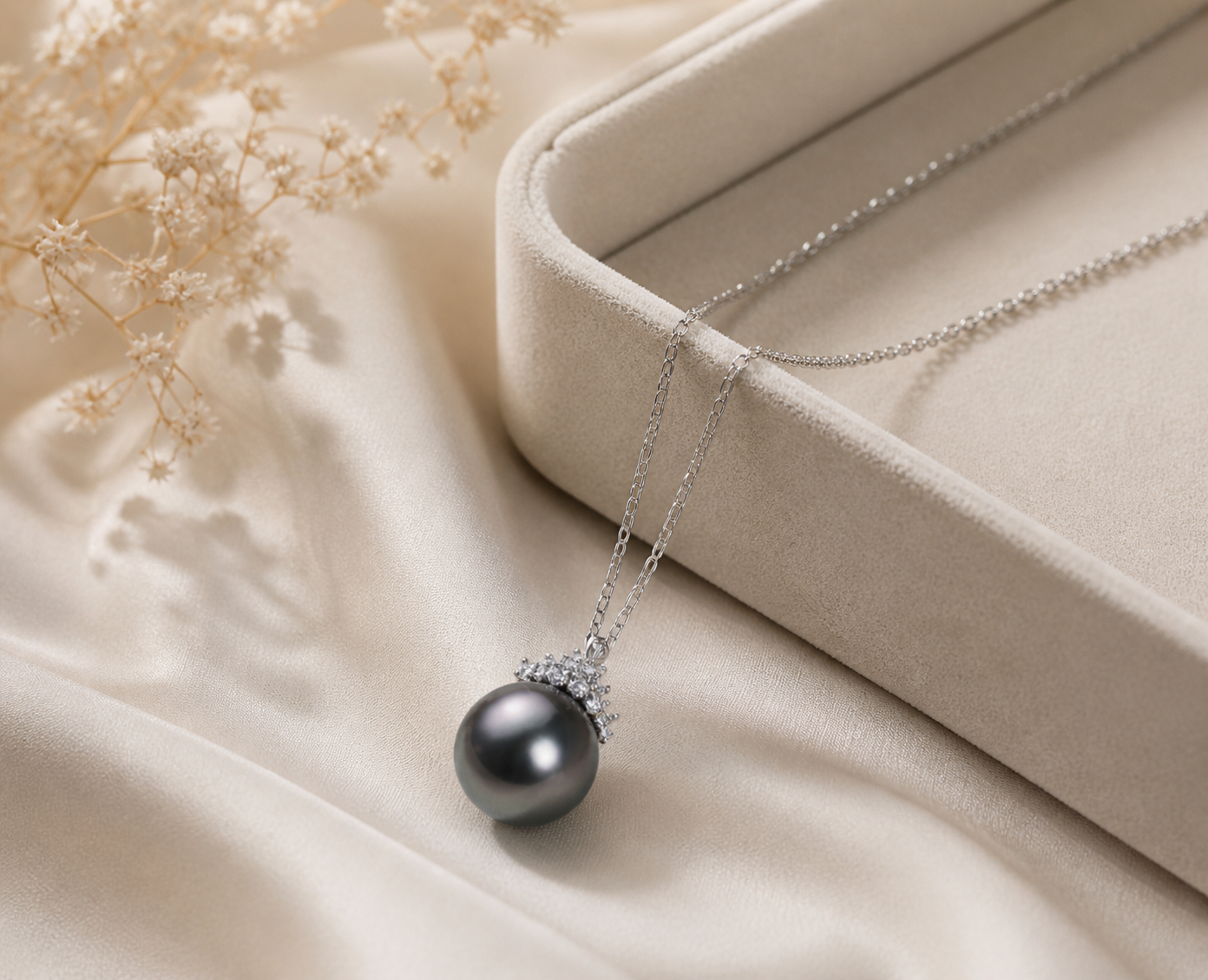 The Noire Pearl Pendant